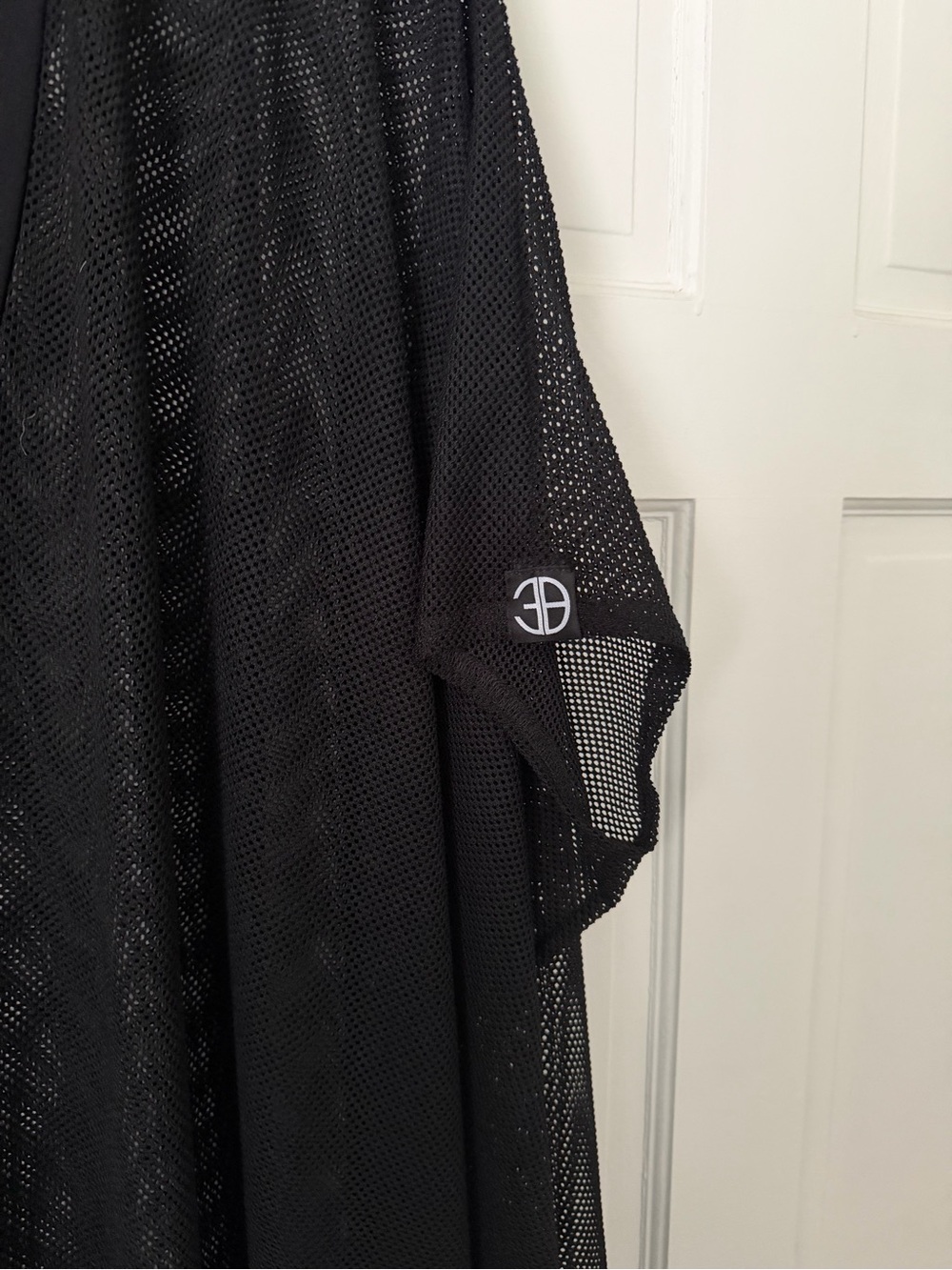 Evan Biddell Black Mesh Playsuit Jumpsuit Medium - Picture 4 of 6